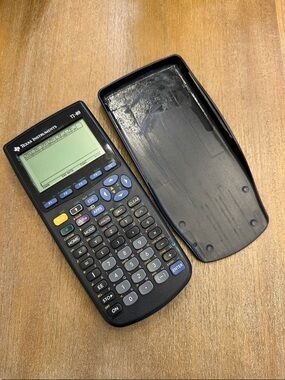 Texas Instruments TI-89 Graphing Calculator in Black with Slide Cover